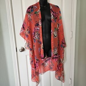 Express Floral Kimono